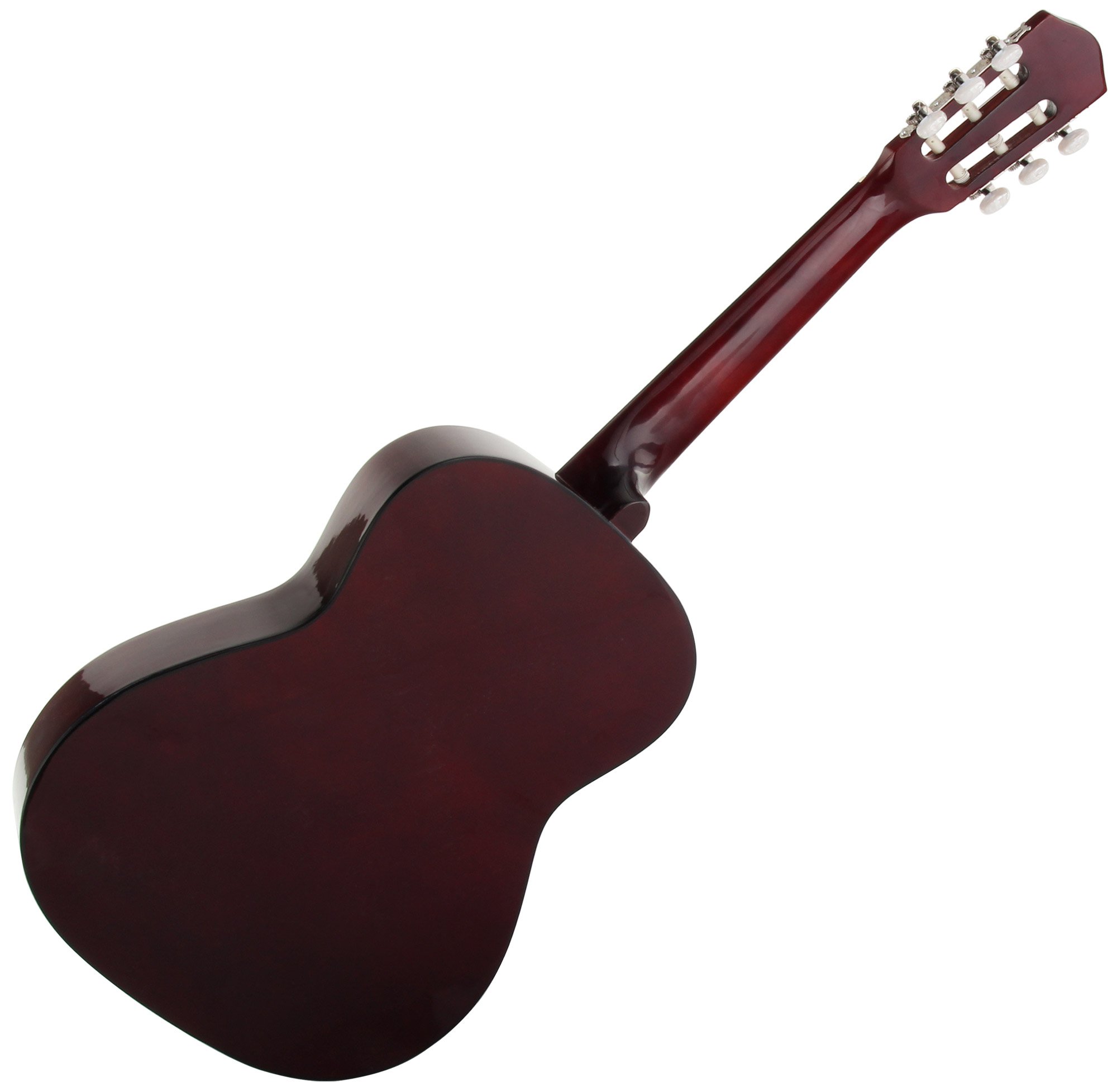 Classic Cantabile AS-851 4/4 Guitare Classique Concert Set Débutant Complet (Guitare Classique, Housse Gigbag, Cordes Nylon, Livre/École, 3 Médiators et Sifflet Accordeur)