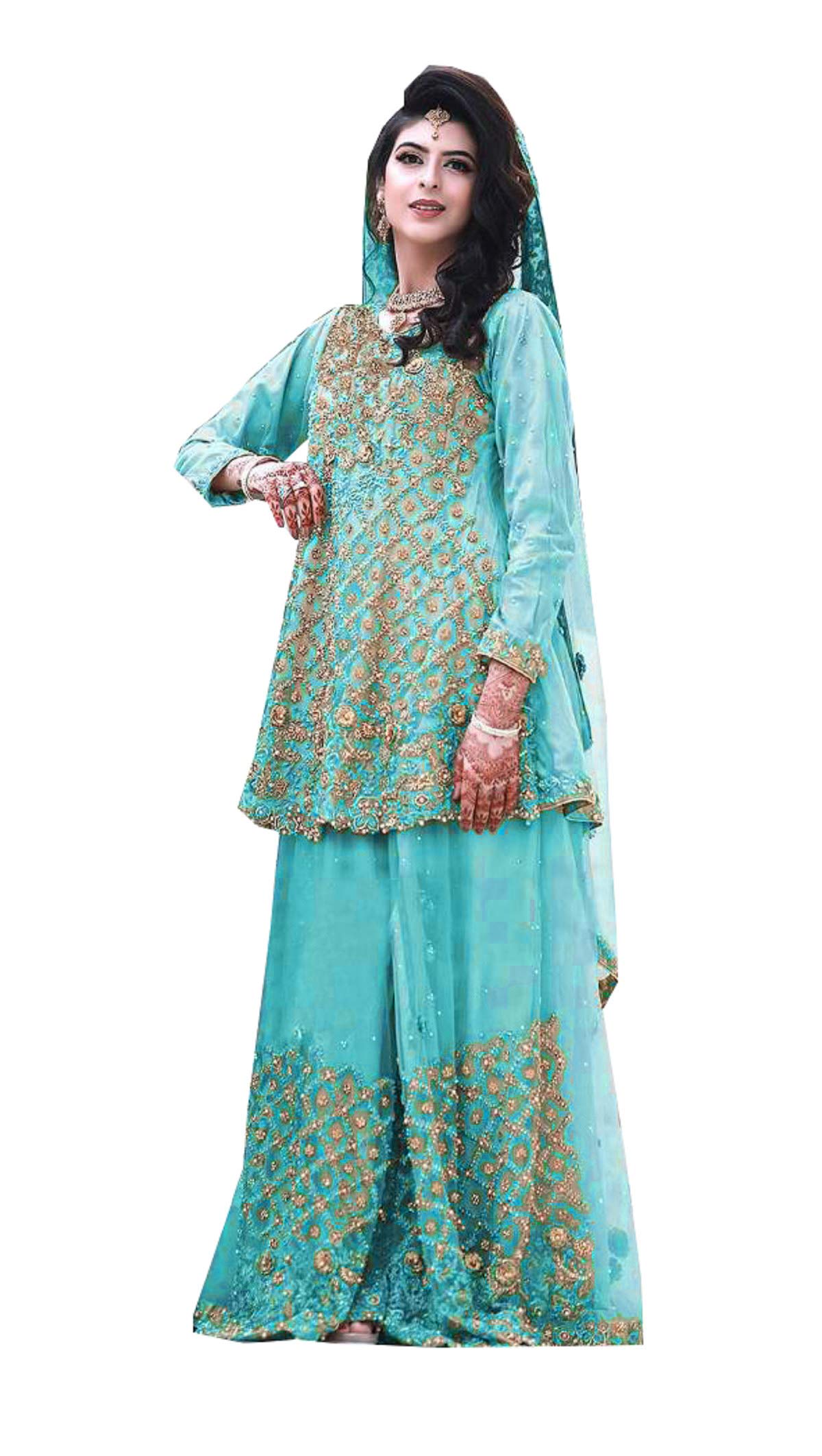 MordenfabWomen's Net Semi-stitched Salwar Suit