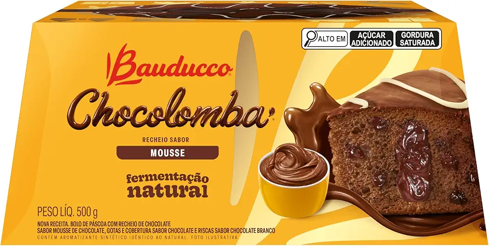 Chocolomba Mousse Bauducco 500g