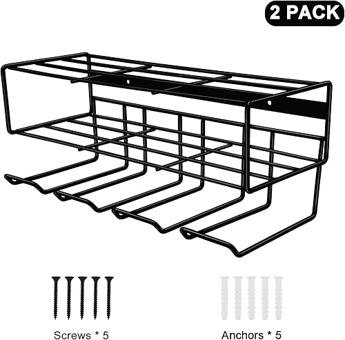 Miniatura 3 de Organizador de herramientas eléctricas grande 2 en 1, soporte para taladro, soporte de pared, estante de almacenamiento de herramientas y soporte