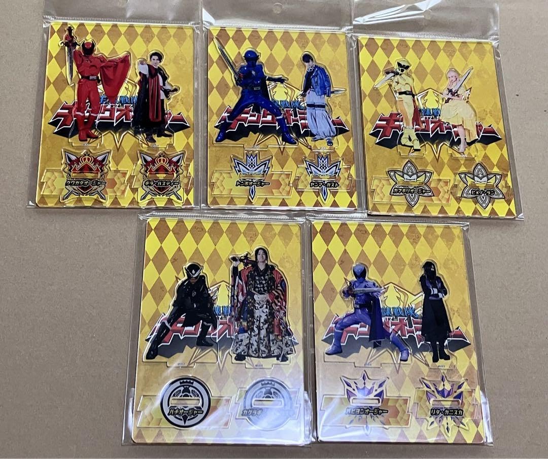 Amazon.co.jp: 王様戦隊キングオージャーツインアクリルスタンド 5点 