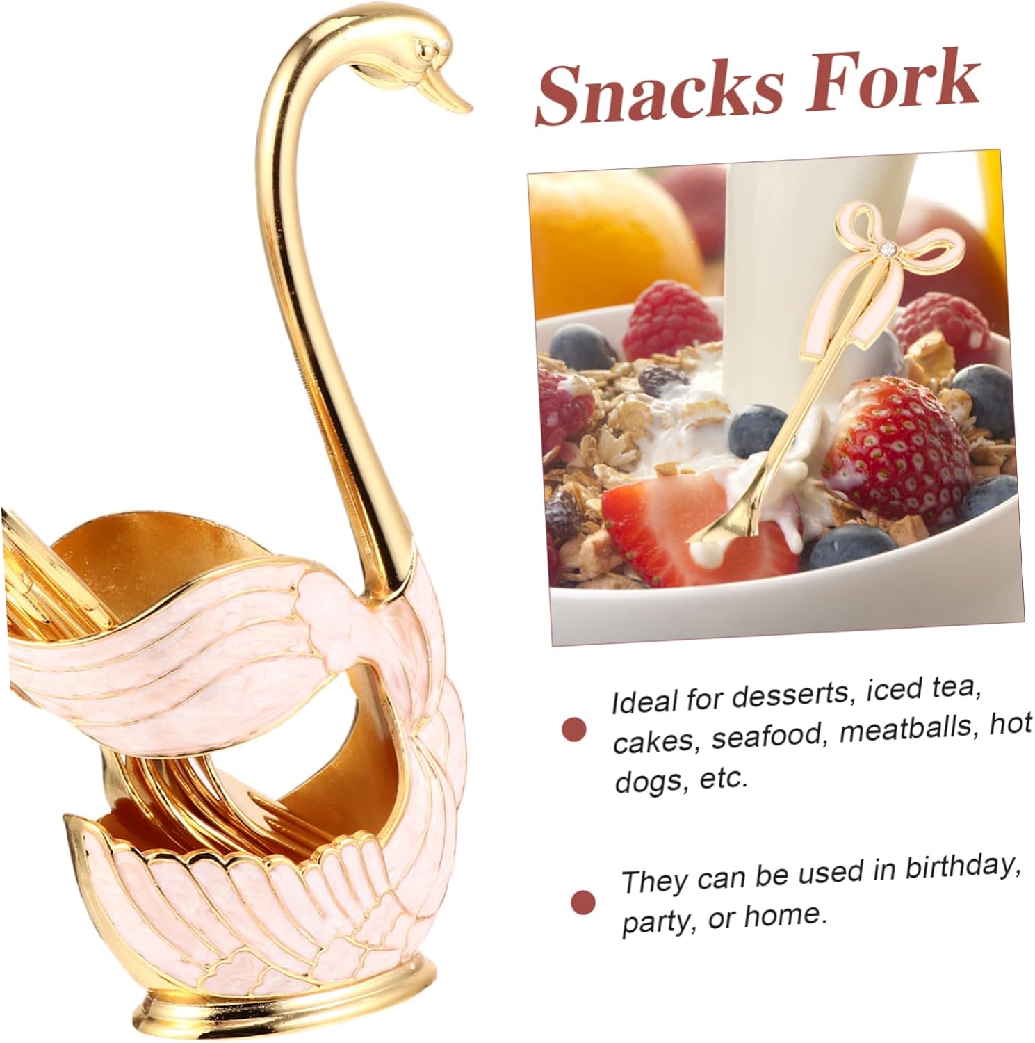 Dinner Forks, 3 Sets Dessert Fork Appetizer Snacks Fork Food Forks Snacks Fork Tableware Cake Fork Tableware Fruit Fork Kitchen Gadgets