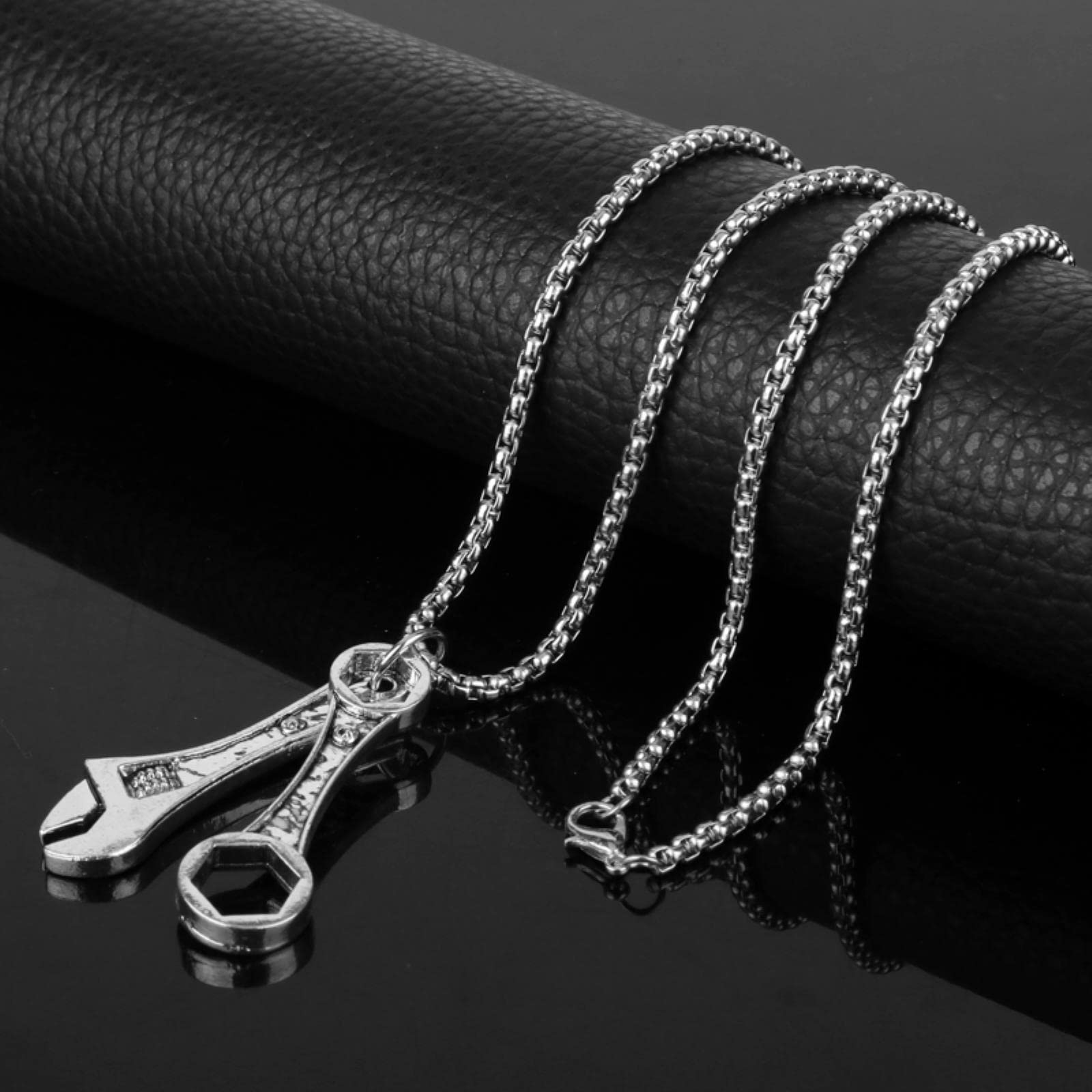 Collana Con Ciondolo Lettera XO – Lega E Zirconi – Stile Hip Hop Punk – Regalo Unisex