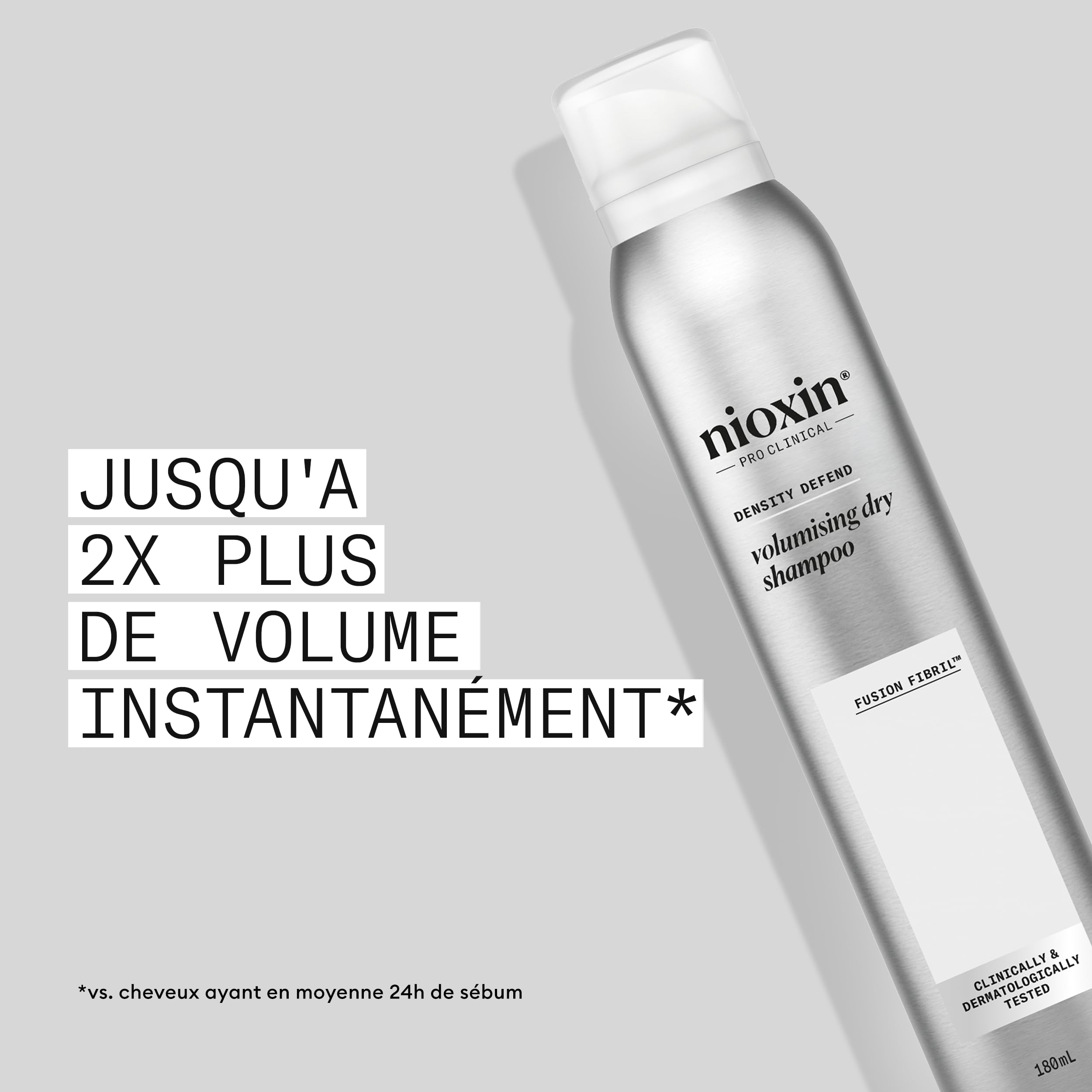 NIOXIN Density Defend - Produits de coiffage - Shampoing Sec Volumateur/Laque à Tenue Forte/Gel Cheveux Coiffant Épaississant