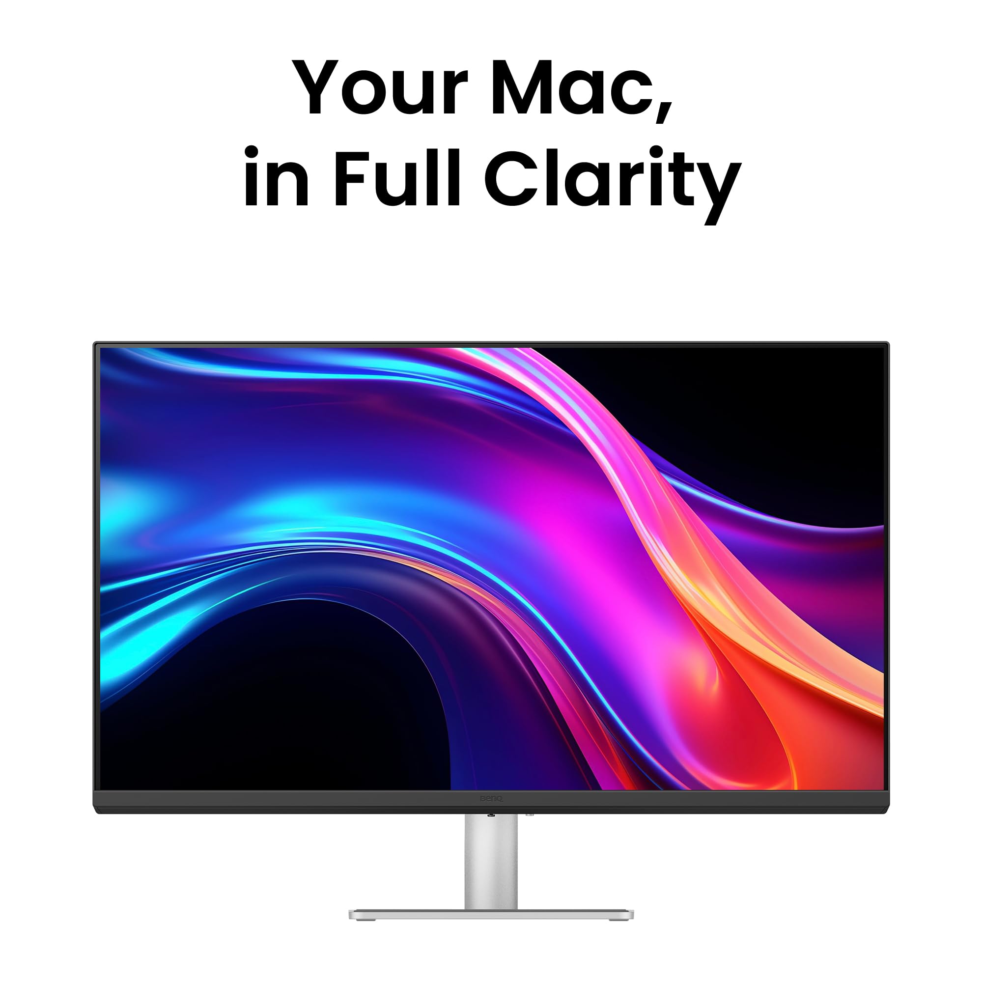 BenQ Monitor MA270UP 27" 4K 3840x2160 Nano Gloss para MacBook con Thunderbolt 4. Panel IPS de 10 bits con 99% sRGB y 98% P3. Colores de Mac calibrados. HDR10, HDR400. Ajustable en Altura. — view 9