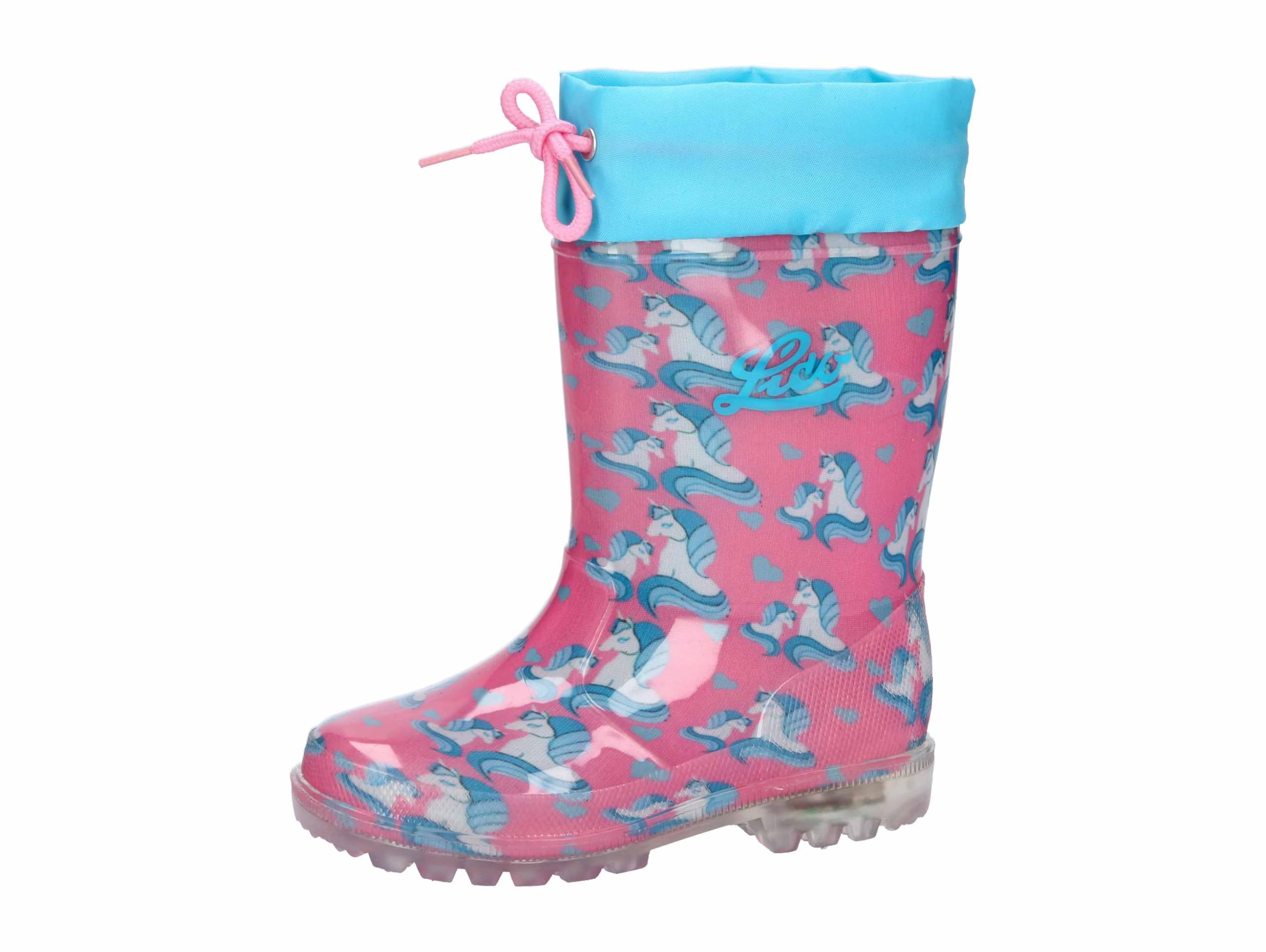 Lico Jungen Powerlight W Blinky Gummistiefel