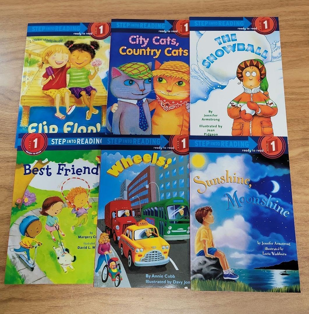 STEP INTO READING level 1 子供向け絵本セット 6冊 Step Into Reading