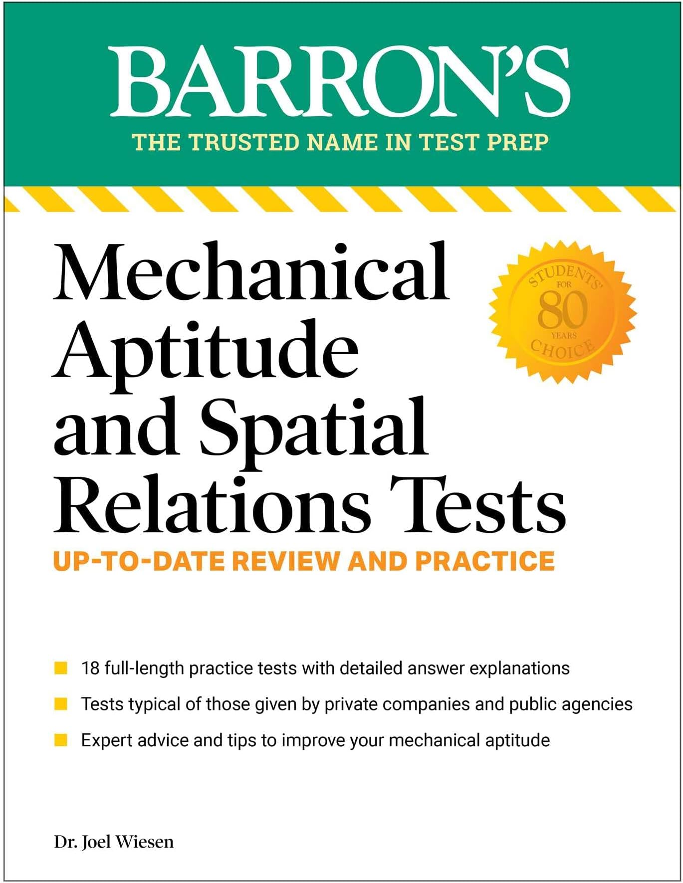 Mechanical Aptitude and Spatial Relations Tests, Fourth Edition (Barron's Test Prep)