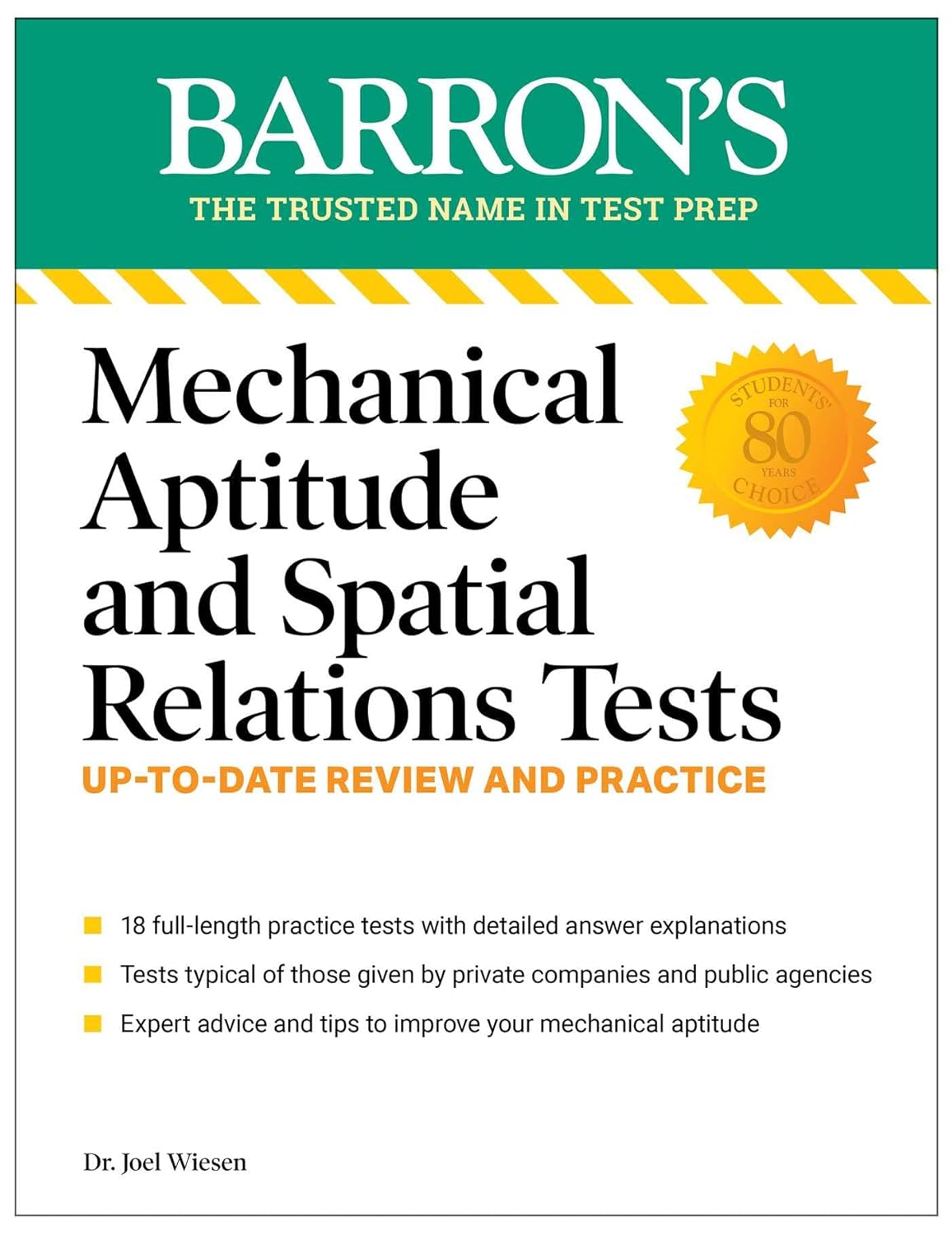 Mechanical Aptitude and Spatial Relations Tests, Fourth Edition (Barron
