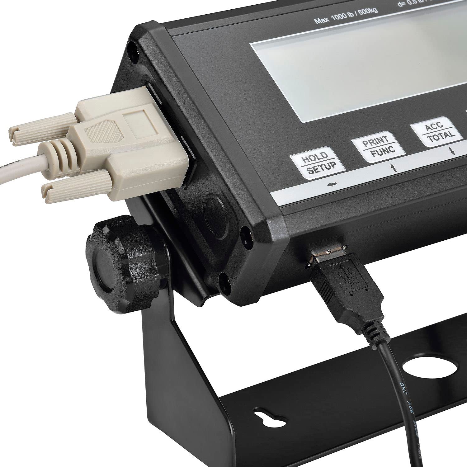 Global Industrial 34-7/8"L x 36-15/16"W x 2-3/4"H Digital Floor Scale, 1,000 lb. x 0.5 lb.