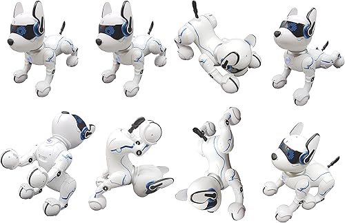Miniatura 2 de LEXiBOOK Power Puppy - My Smart Dog Robot to Train - Robot programable con control remoto, función de entrenamiento y control de gestos, danza,