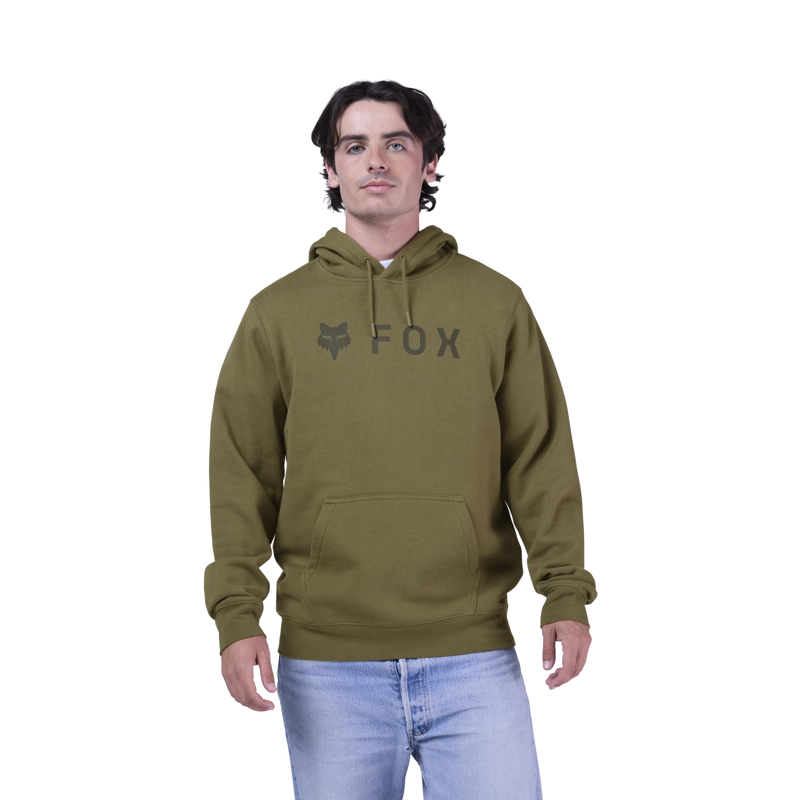 Sweat à capuche Fox Absolute vert olive S de qualité supérieure - 5