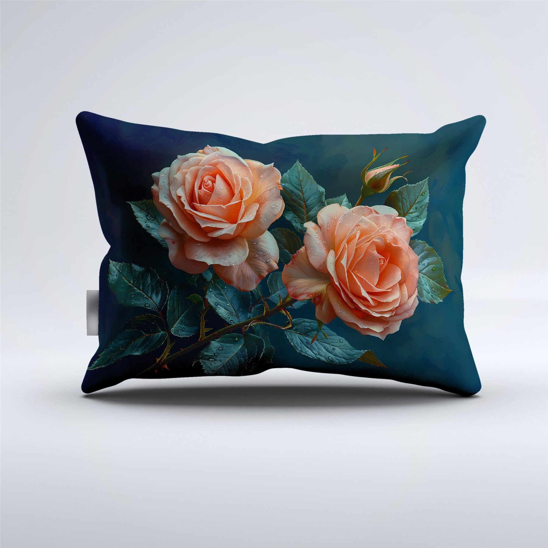 REALIN Copripiumino Rosa Sofisticata Rosa Fiorita Set Biancheria Letto Floreale,3/4PCS Copripiumini/Lenzuola/Federe,Singolo,Matrimoniale,King (A,King-220×230cm-3PCS)