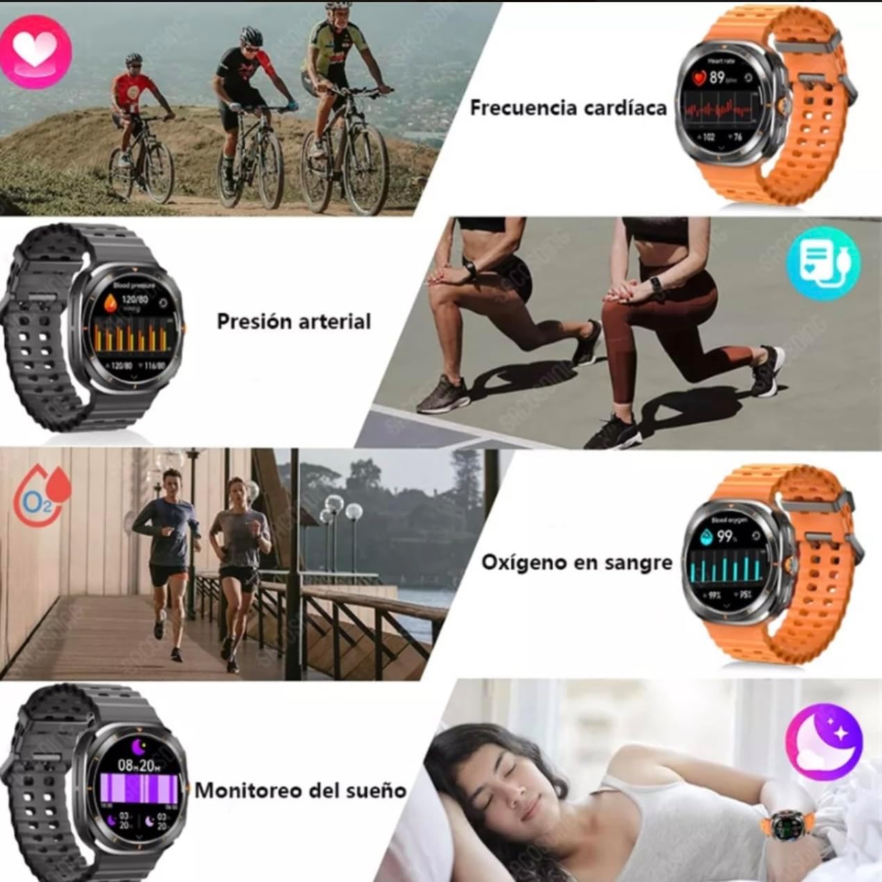 Z7 Ultra Smartwatch health monitoring features