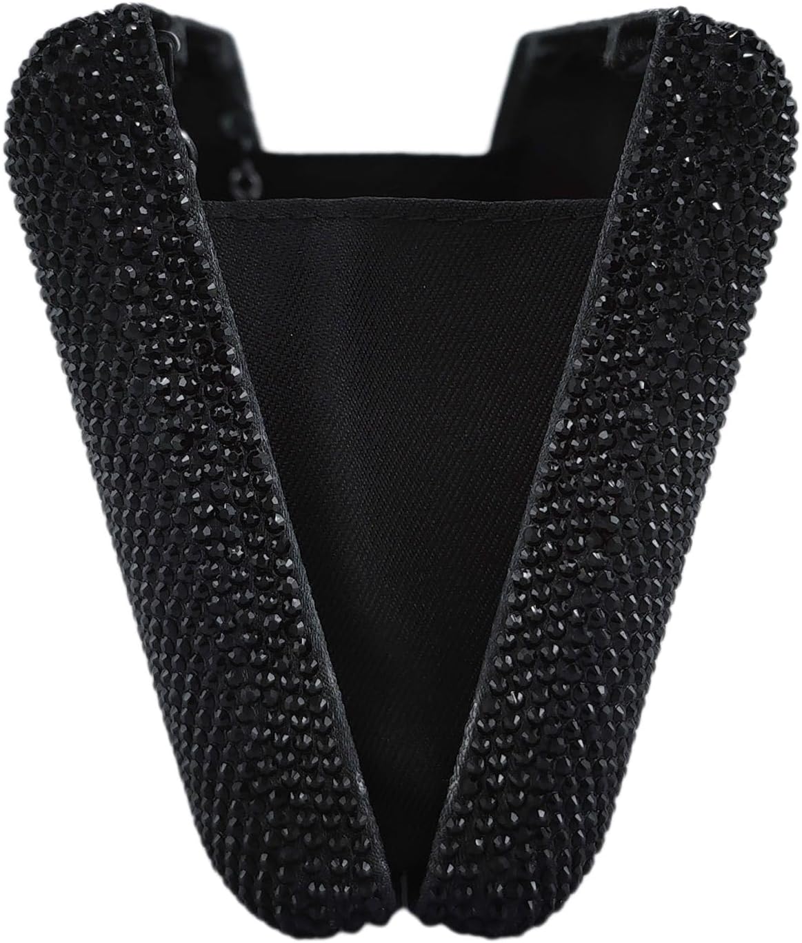 Boutique De FGG Evil Eye Rhinestone Clutch Purses for Women Formal Evening Bags Party Crystal Clutch Bag Prom Handbag,Mini - Image 7