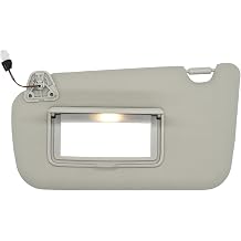 NHILES Driver Side Sun Visor Compatible with Nissan Sentra 2013-2019