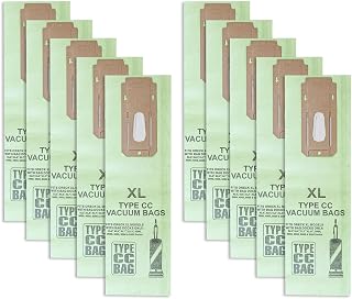 10 Pack Replacement Type CC Dust Bag for Oreck XL Upright Vacuum Cleaner,Part # CCPK8, CCPK8OH, CCPK8DW