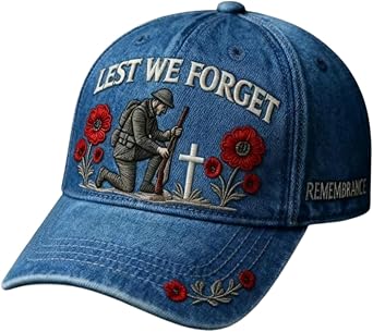 Heroes Never Forgotten Remembrance Cap, Patriotic Baseball Cap, Hat Adjustable Embroidery Outdoor Sports Caps
