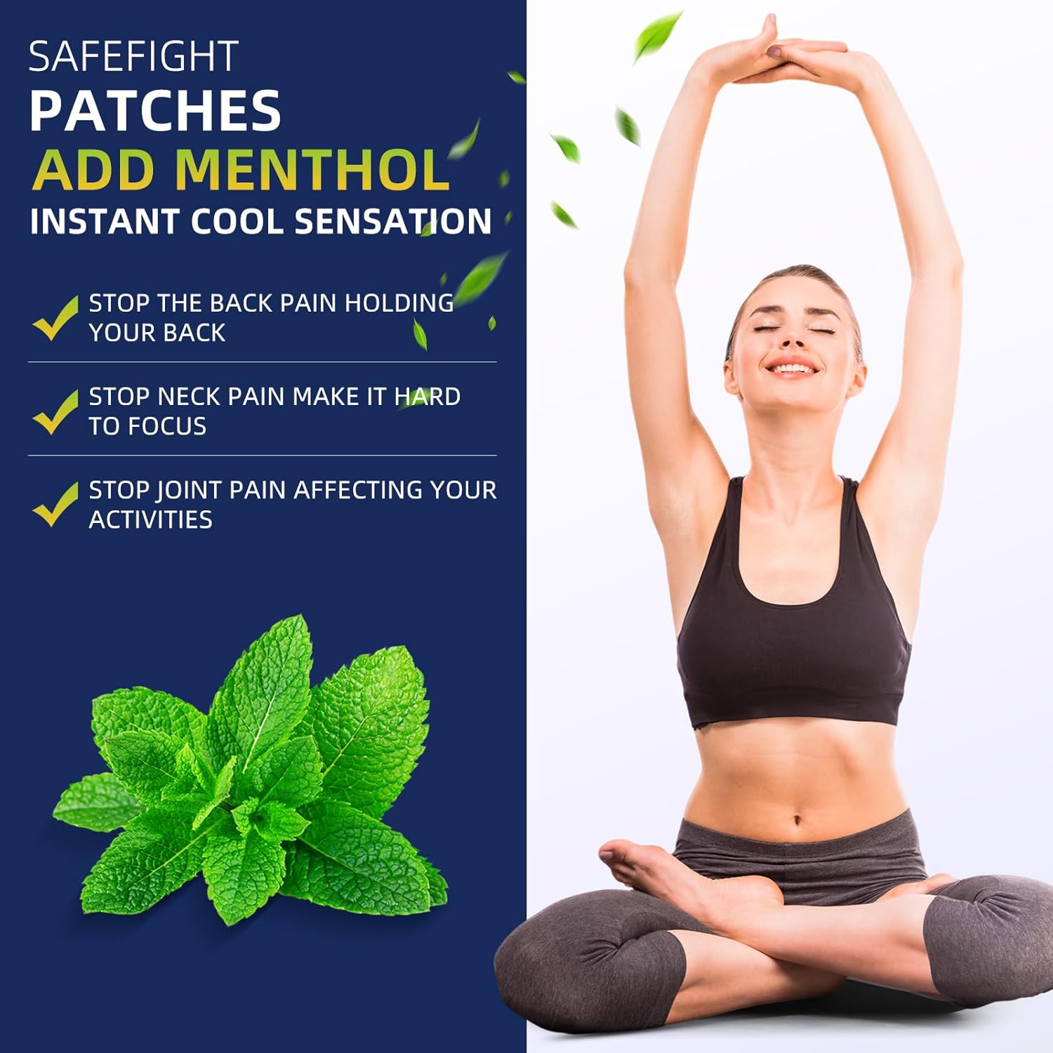 4% Lidocaine Pain Relief Patches 32 Count – Maximum OTC Strength, Fast-Acting Targeted Relief, for Back, Neck, Shoulder, Joint & Muscle Pain