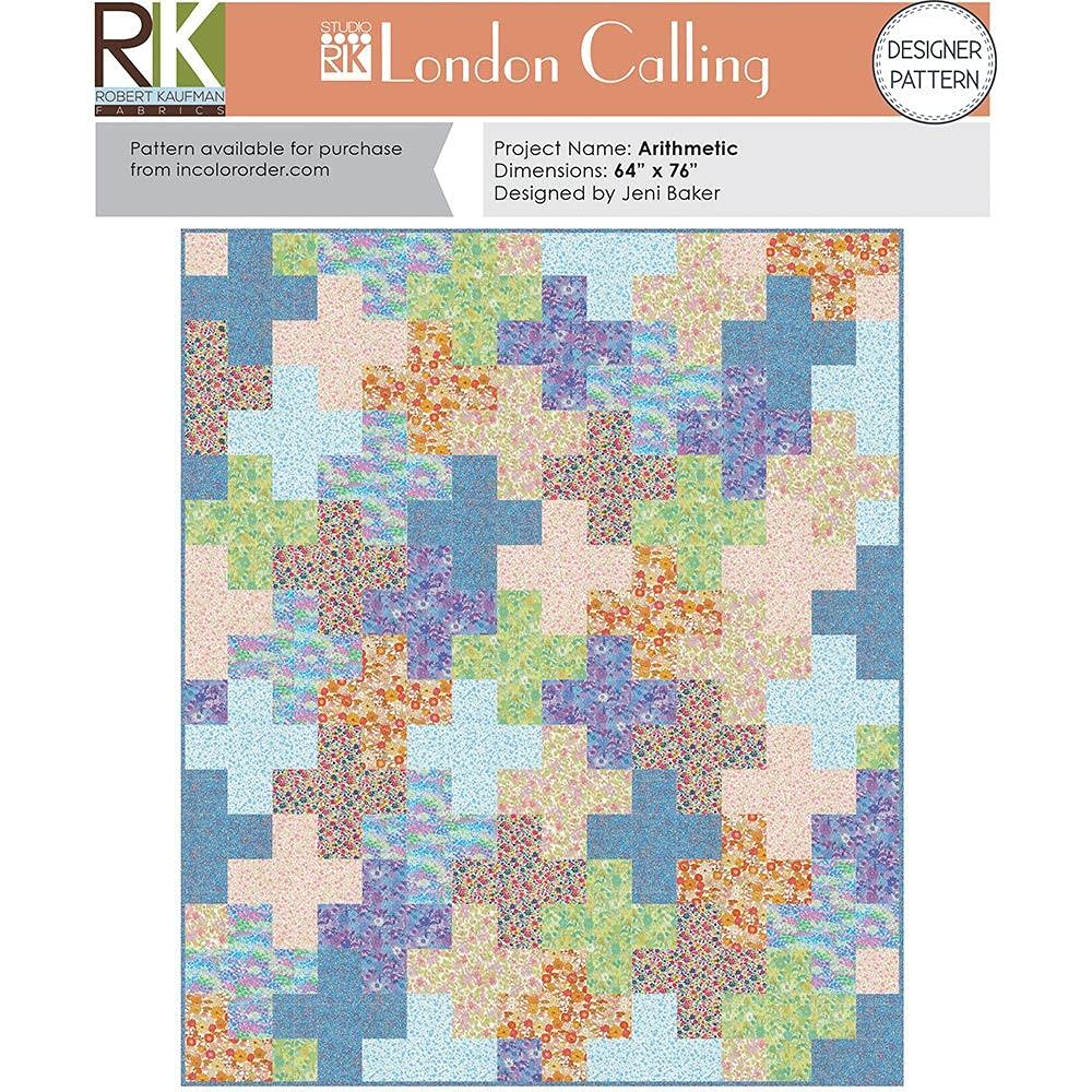 Arithmetic Quilt Pattern by Jeni Baker