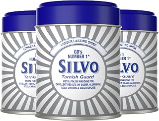 Tarnish Guard Metal Polish Wadding I All Purpose Metal Polish – for Silver, Gold, Aluminium, Chrome & Electroplate I Size: 75g (Pack of 3)