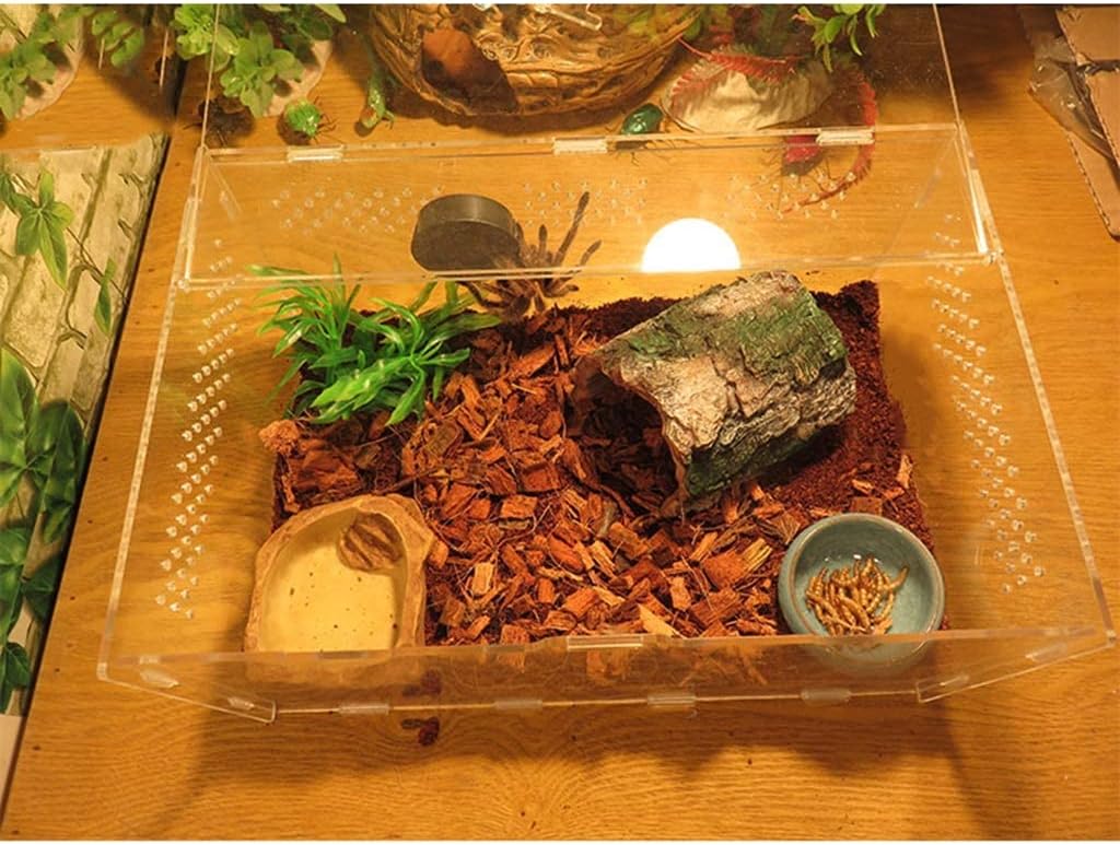 Reptile Hideout Resin, Reptile Cave Box- Habitat Decor Simulated Dinosaur Eggshell Hideouts Reptile Box Accessories Ornaments
