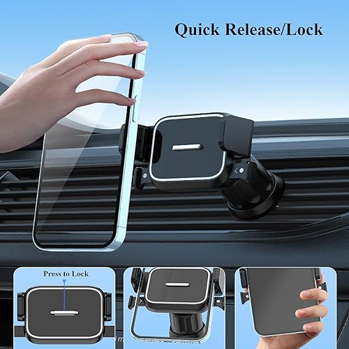 Miniatura 3 de Soporte flexible para teléfono, soporte universal para teléfono con bloqueo automático para iPhone y la mayoría de los teléfonos inteligentes 4' -