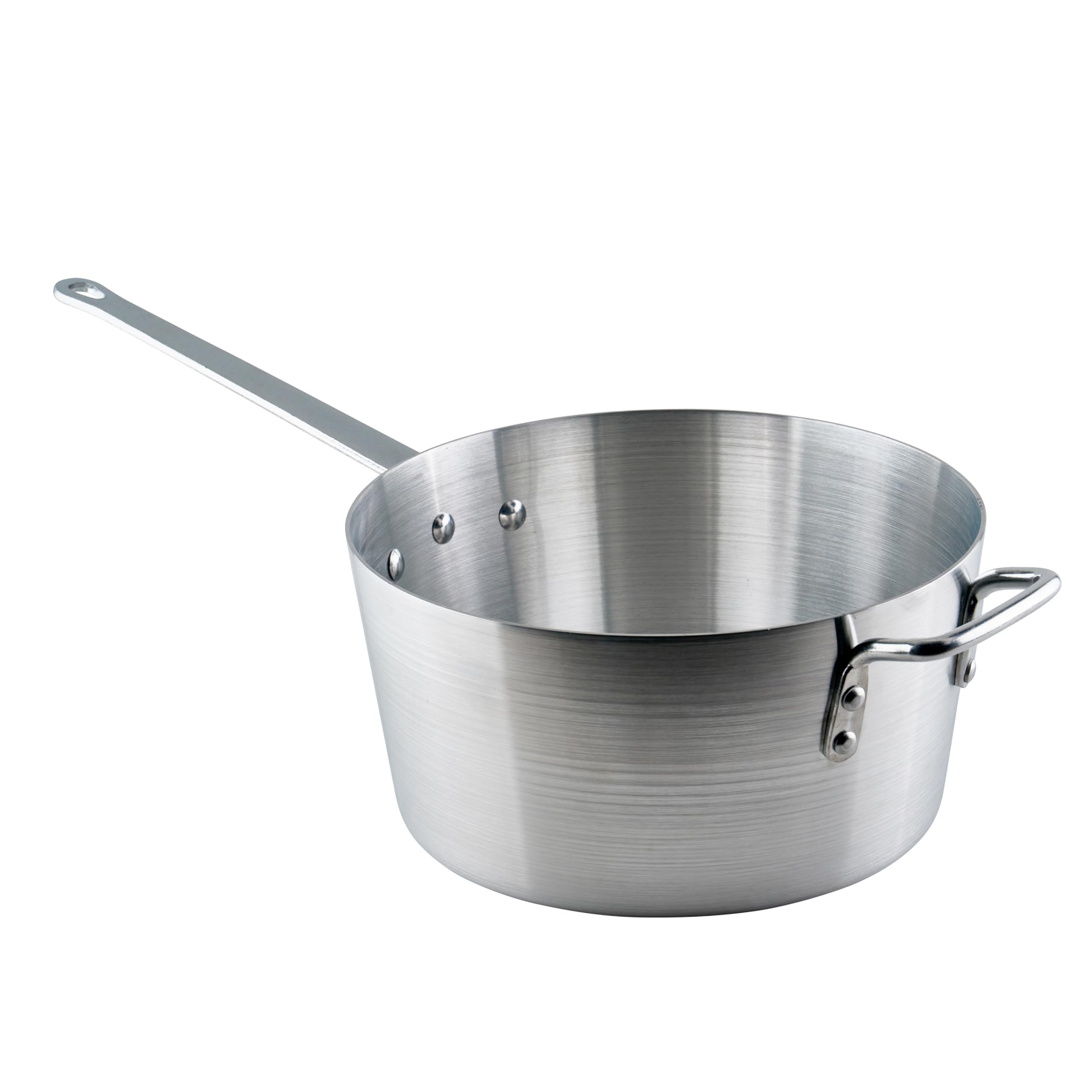 Winware 10qt Alu Sauce Pan, 3mm, Aluminum