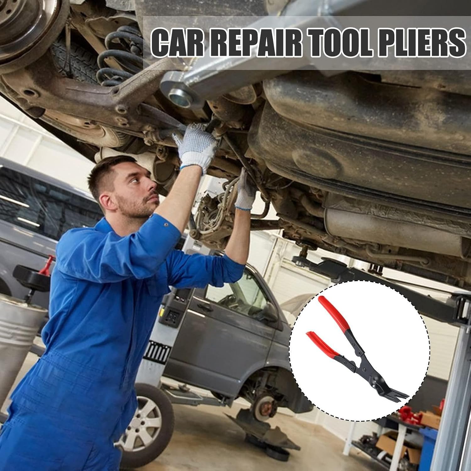 Rivet Removal Tool - Clip Panel Disassembly Pliers,Auto Trim Maintenance Tool | for Automotive Interior Dashboard Wheel Door Upholstery Trim Steering Furniture