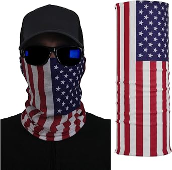 International Tie Multifunctional Scarf, sunmask, Balaclava, Headband, Neck Gaiter or Bandana
