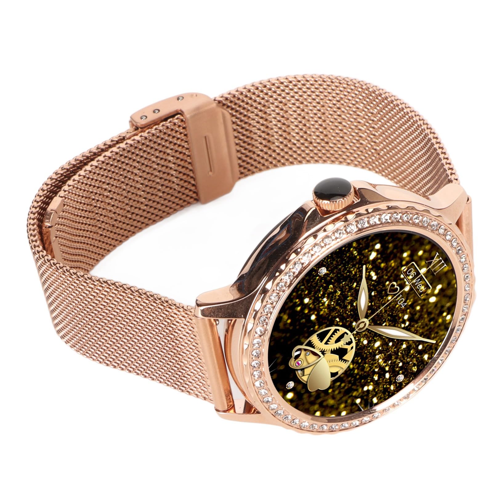 Montre Intelligente pour Femme, Appels Bluetooth, écran Couleur