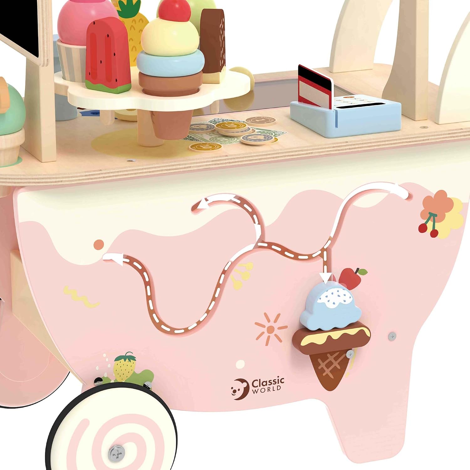 Classic World - Ice cream trolley