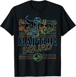 Camp Cretaceous Raptor Squad T-Shirt