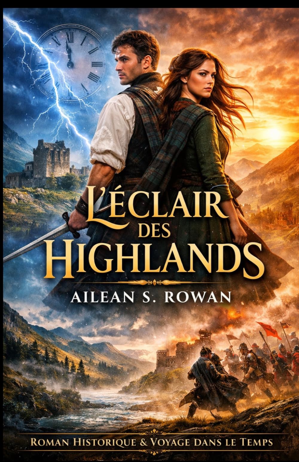 L’Éclair des Highlands: Un chirurgien du XXIe siècle plongé au cœur de la rébellion jacobite de 1746