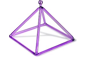 10 Inch Purple Quartz Pyramid Energy Amplifier