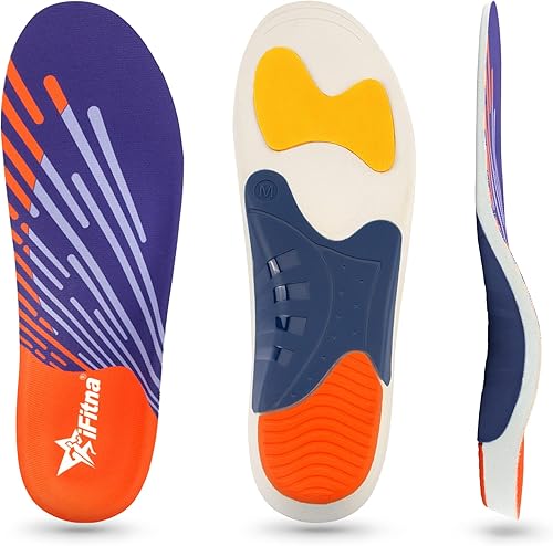 Miniatura 9 de iFitna Plantillas ortopédicas de soporte de arco alto para fascitis plantar para hombres y mujeres, plantillas ortopédicas para zapatos, alivio del