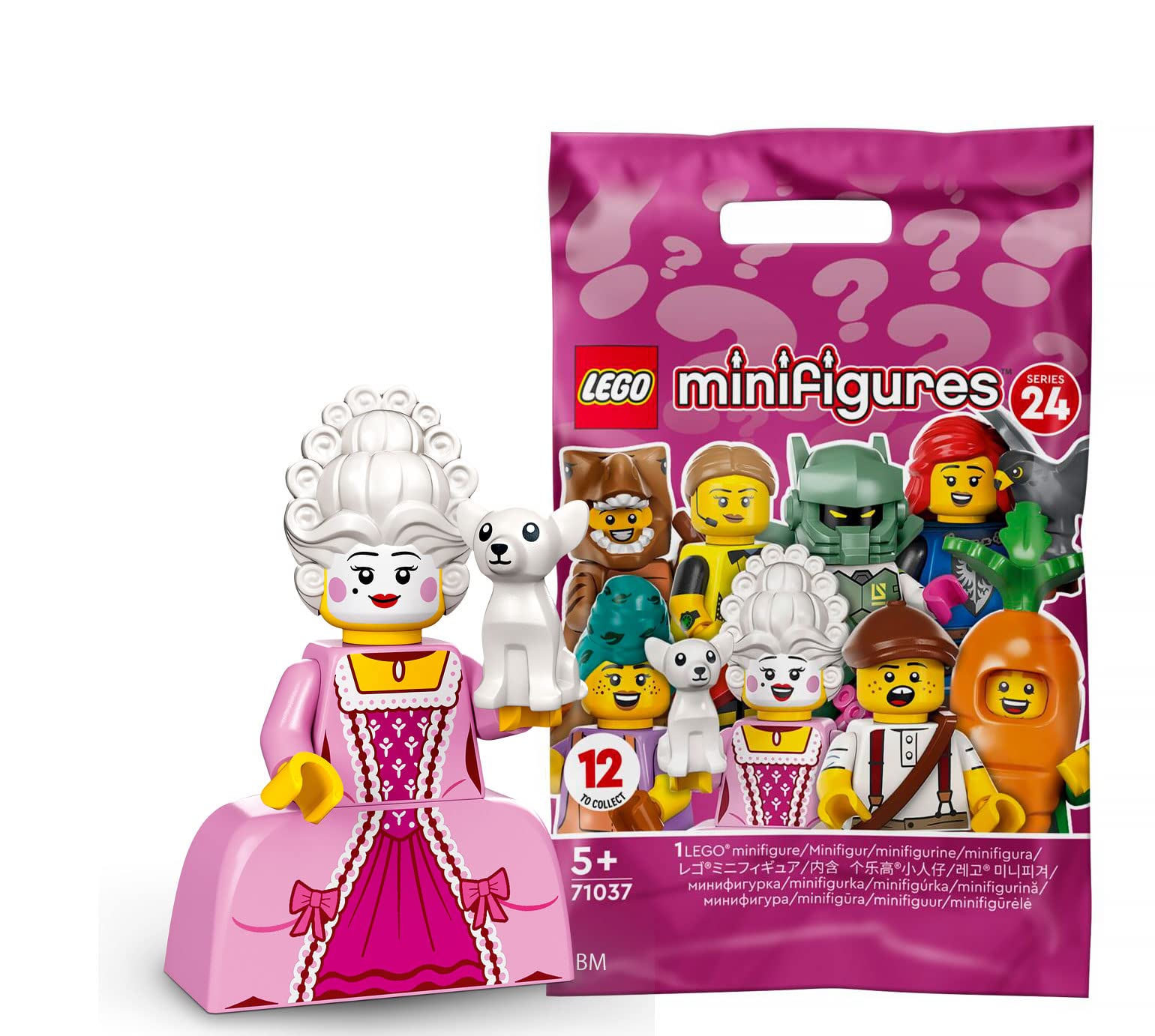 Amazon.co.jp: LEGO Series 24 Rococo Lady Minifigure | Rococo
