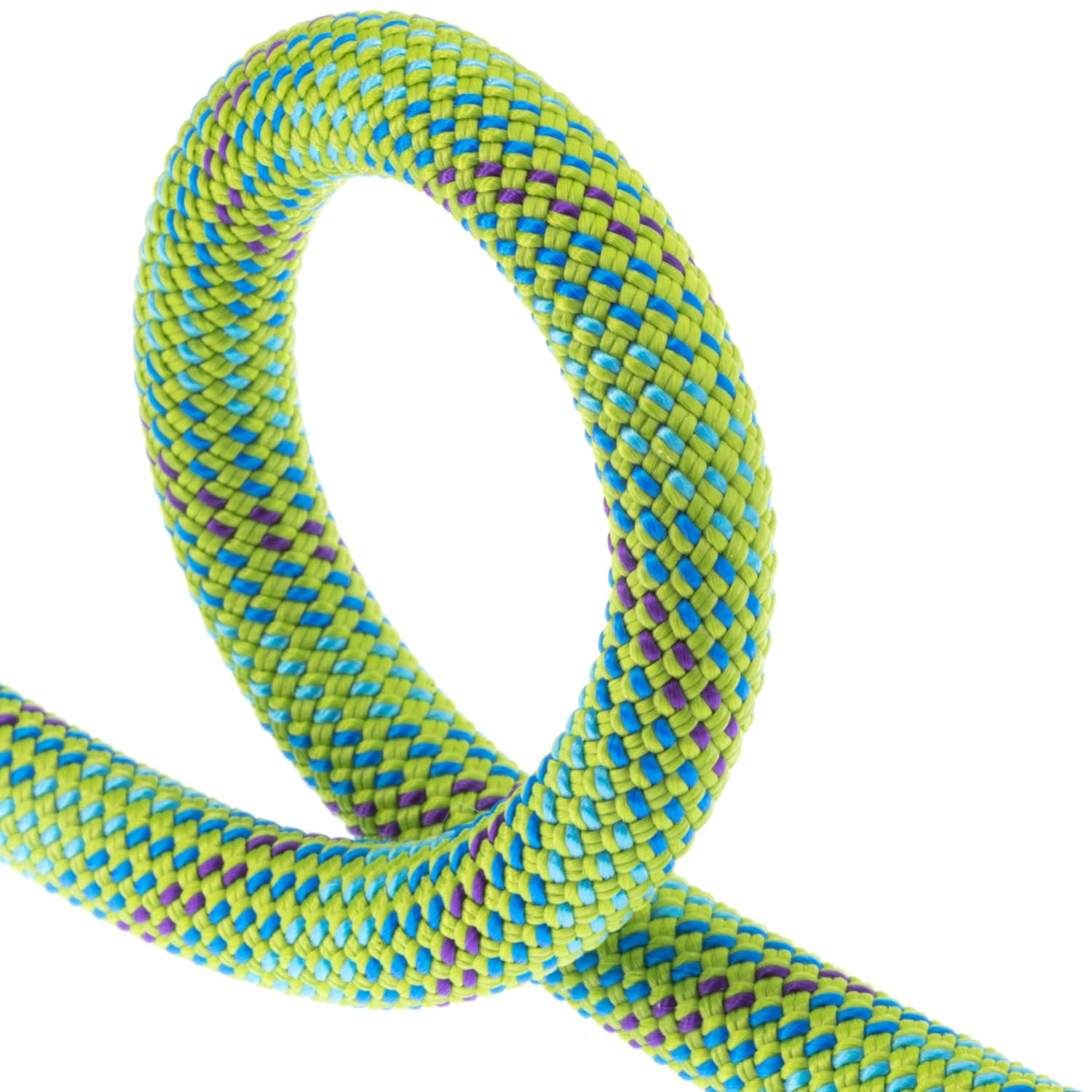 FIXE - Cuerda Dinámica FOIXARDA para Escalada Deportiva - 9,8 mm de Diámetro - Poliamida - Roca y Rocódromo - 80 m - Color Verde
