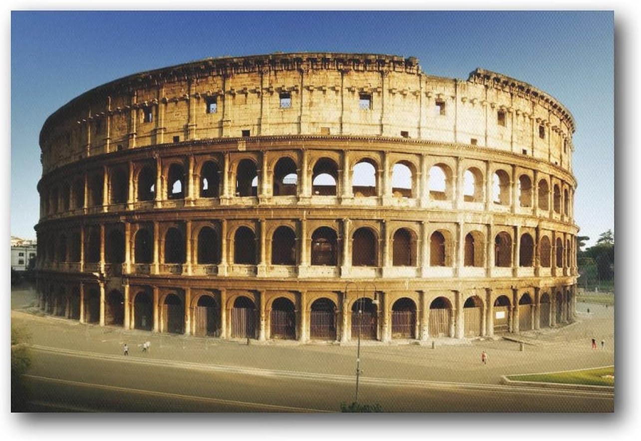 18 affiches murales décoratives modernes avec colisée de l