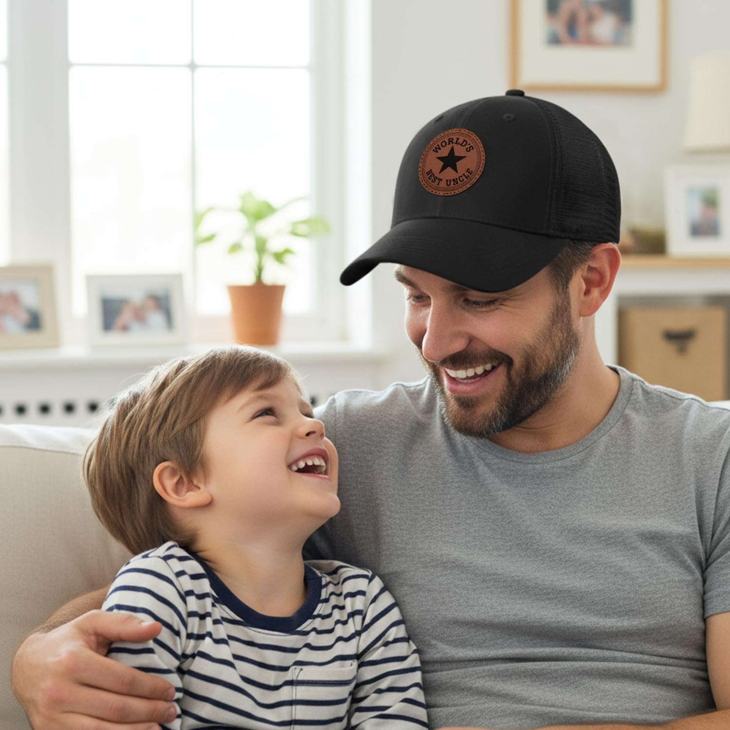 Worlds Best Uncle Ever Hat - Image 6