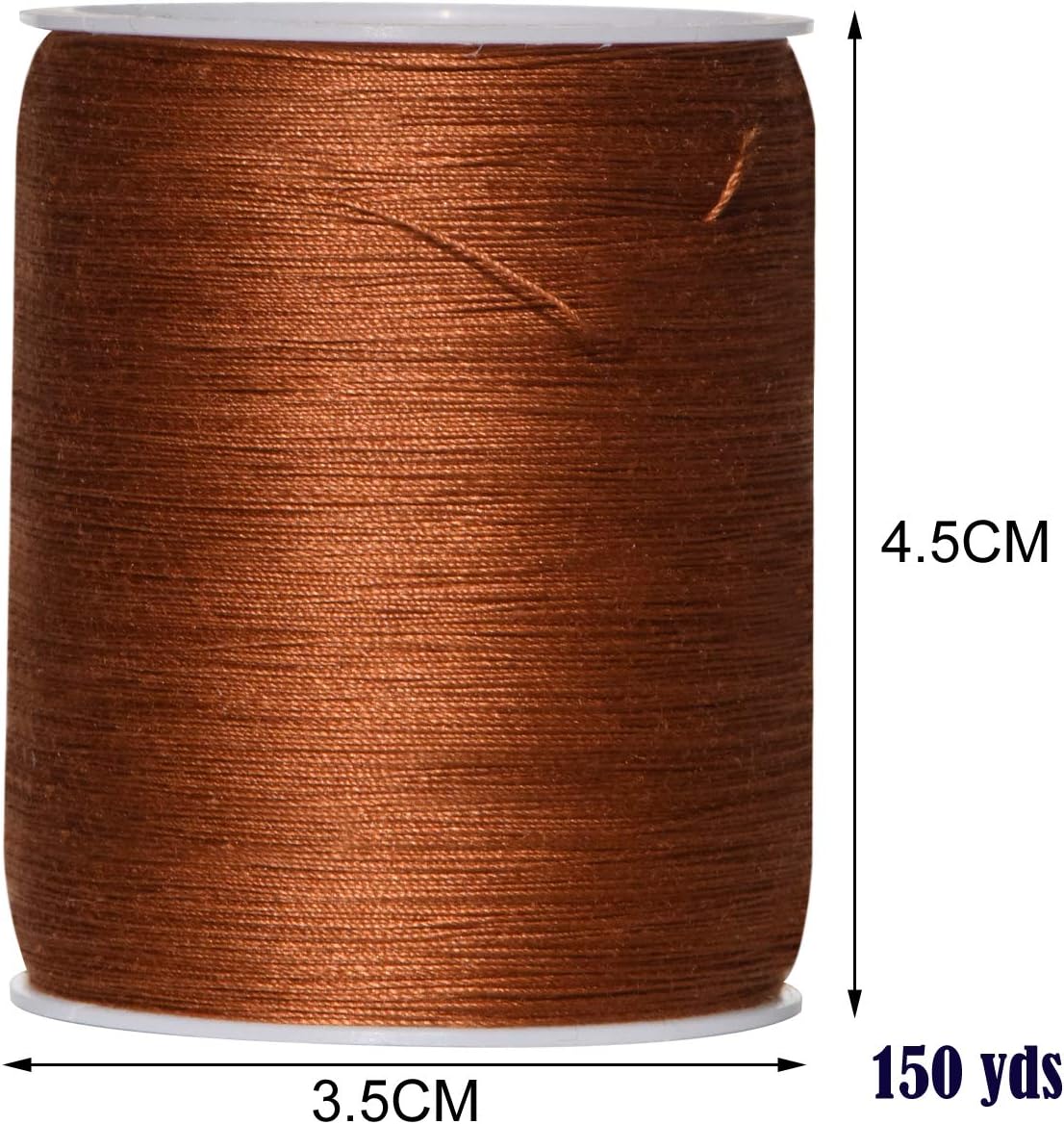 All Purpose Thread - 12 Spools of Polyester Sewing Threads for Sewing Quilting Serger ，with Free Set of Needle Threader