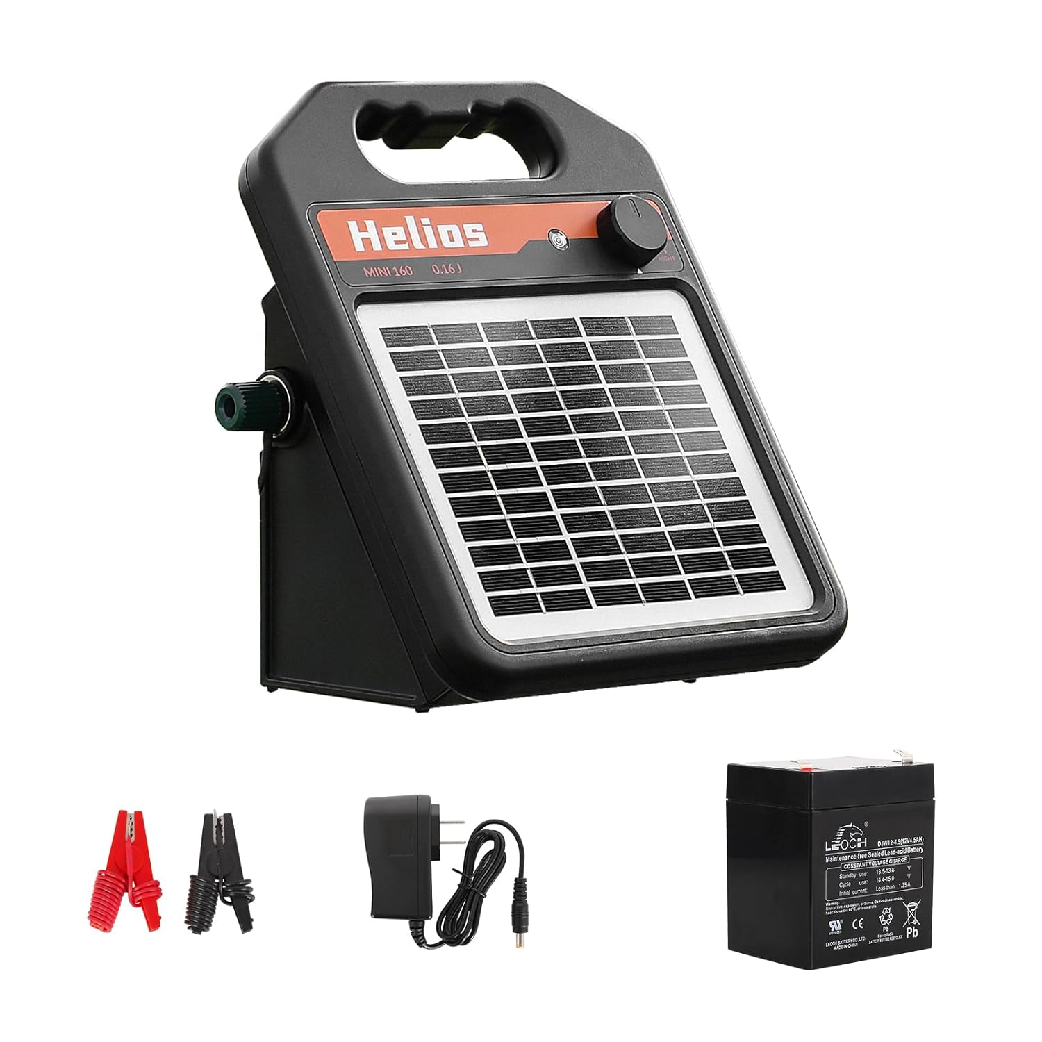 ANDMON MINI160 10 Miles Solar Fence Charger, 0.16 Joule