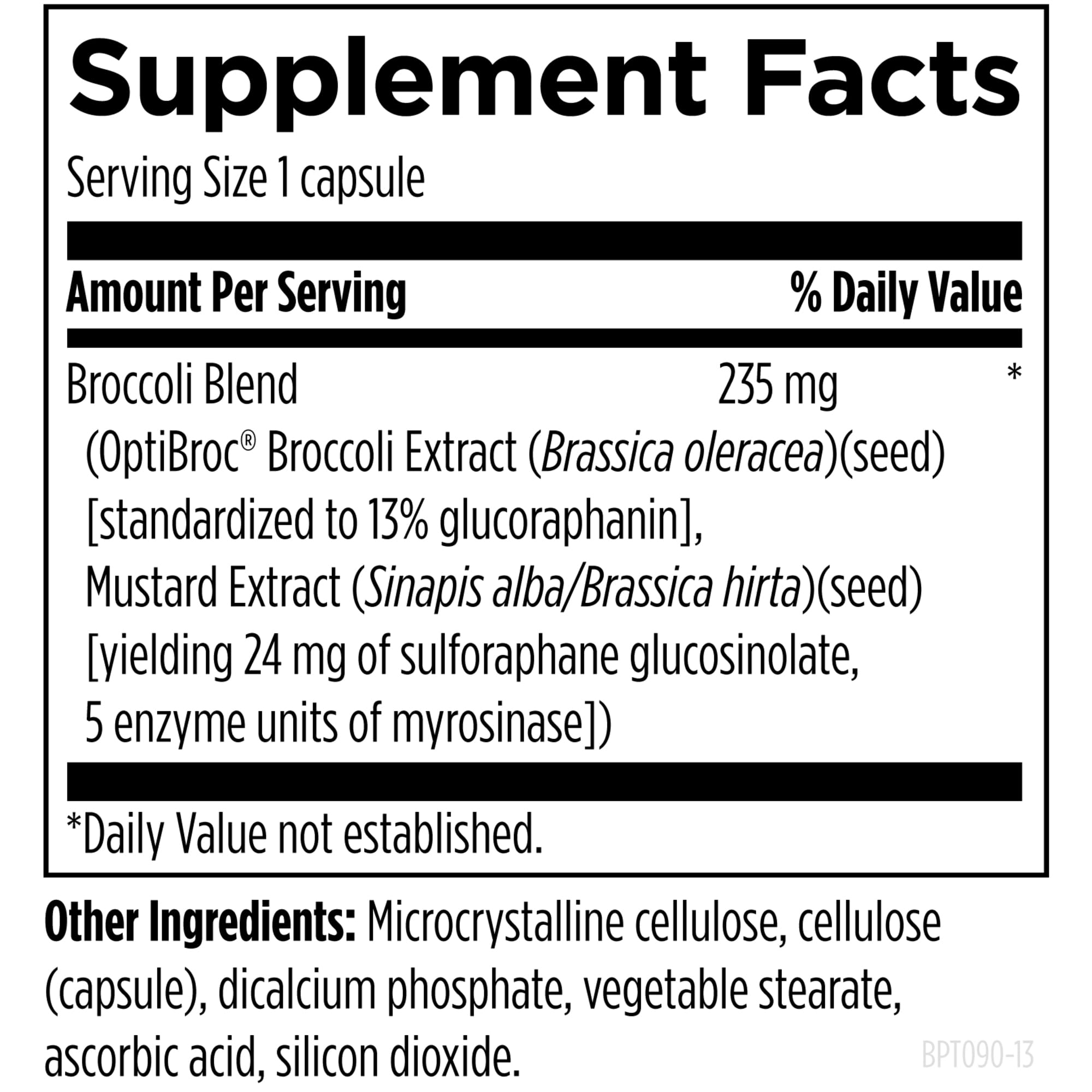 Designs for Health BroccoProtect Broccoli Seed & Mustard Seed, 90 Capsules — Amazon image 3