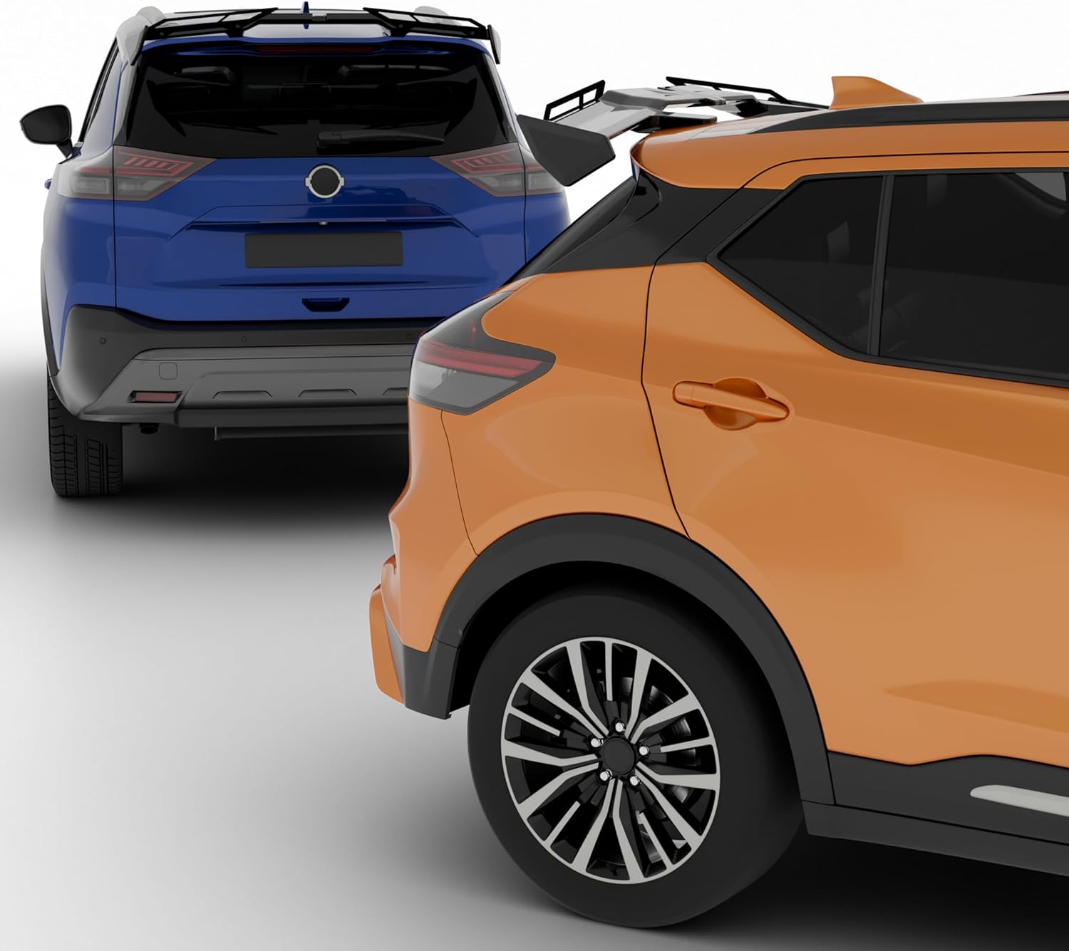 Rear Window Roof Spoiler Wing Gloss Black Compatible with for Nissan SUV Hatchback Leaf Kicks Rogue Ariya All Models All Years