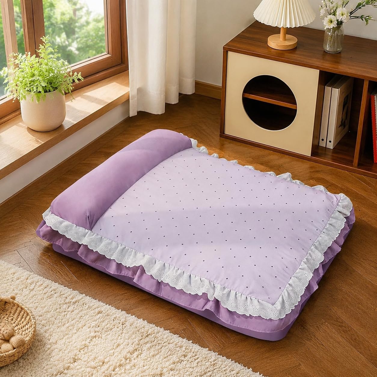 Cama para s con Almohada, Diseño Vintage Francés, Apta para Todas