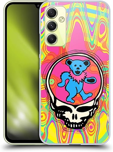 Miniatura 56 de Head Case Designs Funda rígida con licencia oficial de Grateful Dead Bear Trends compatible con Samsung Galaxy A15