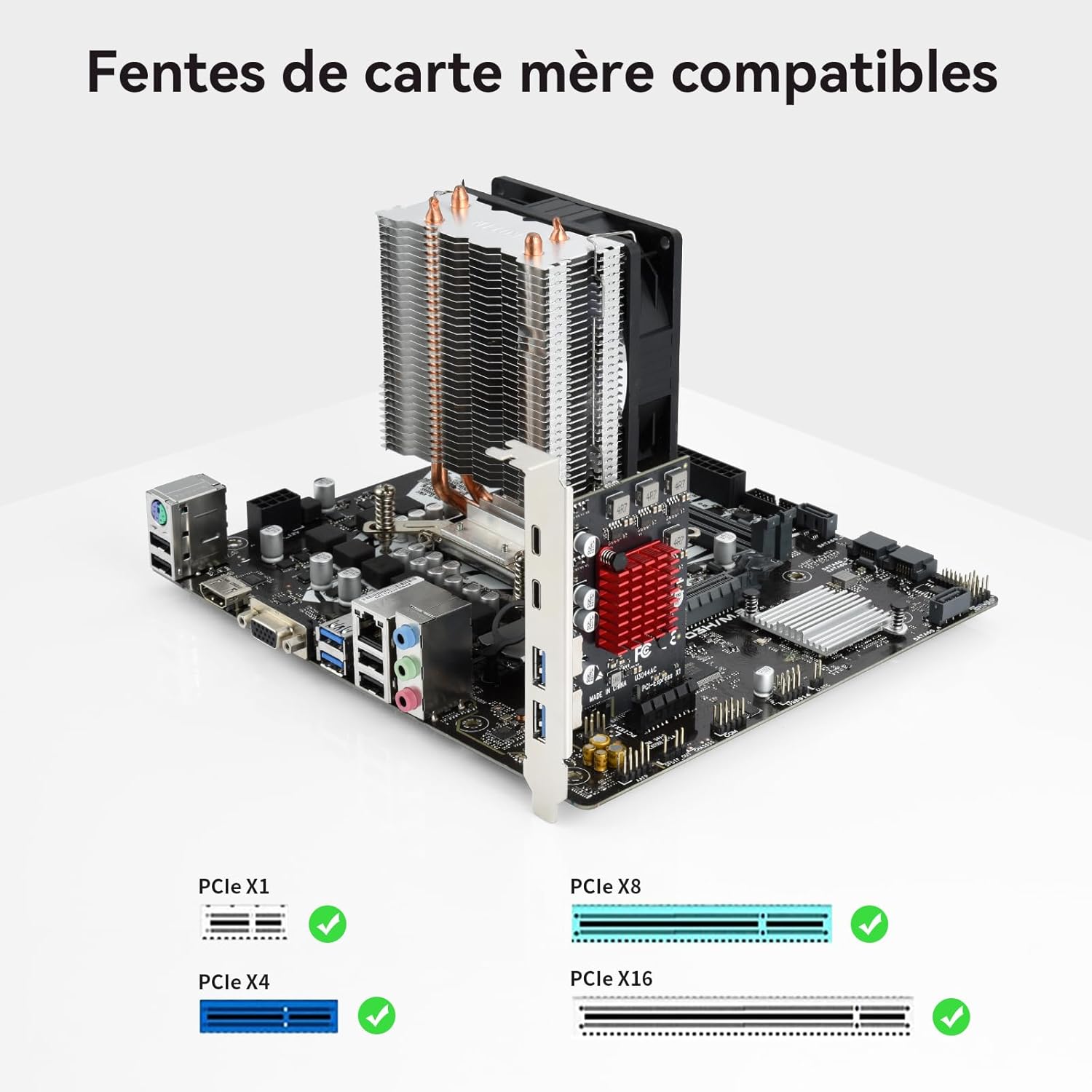 Step-by-step installation guide for the ELUTENG PCIe USB card