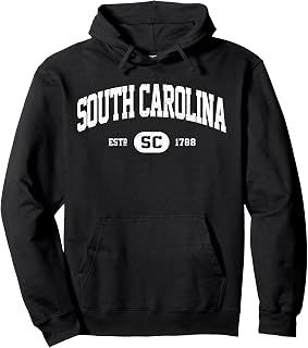 South Carolina Sweatshirt Retro Vintage S Carolina Hoodie SC Pullover Hoodie