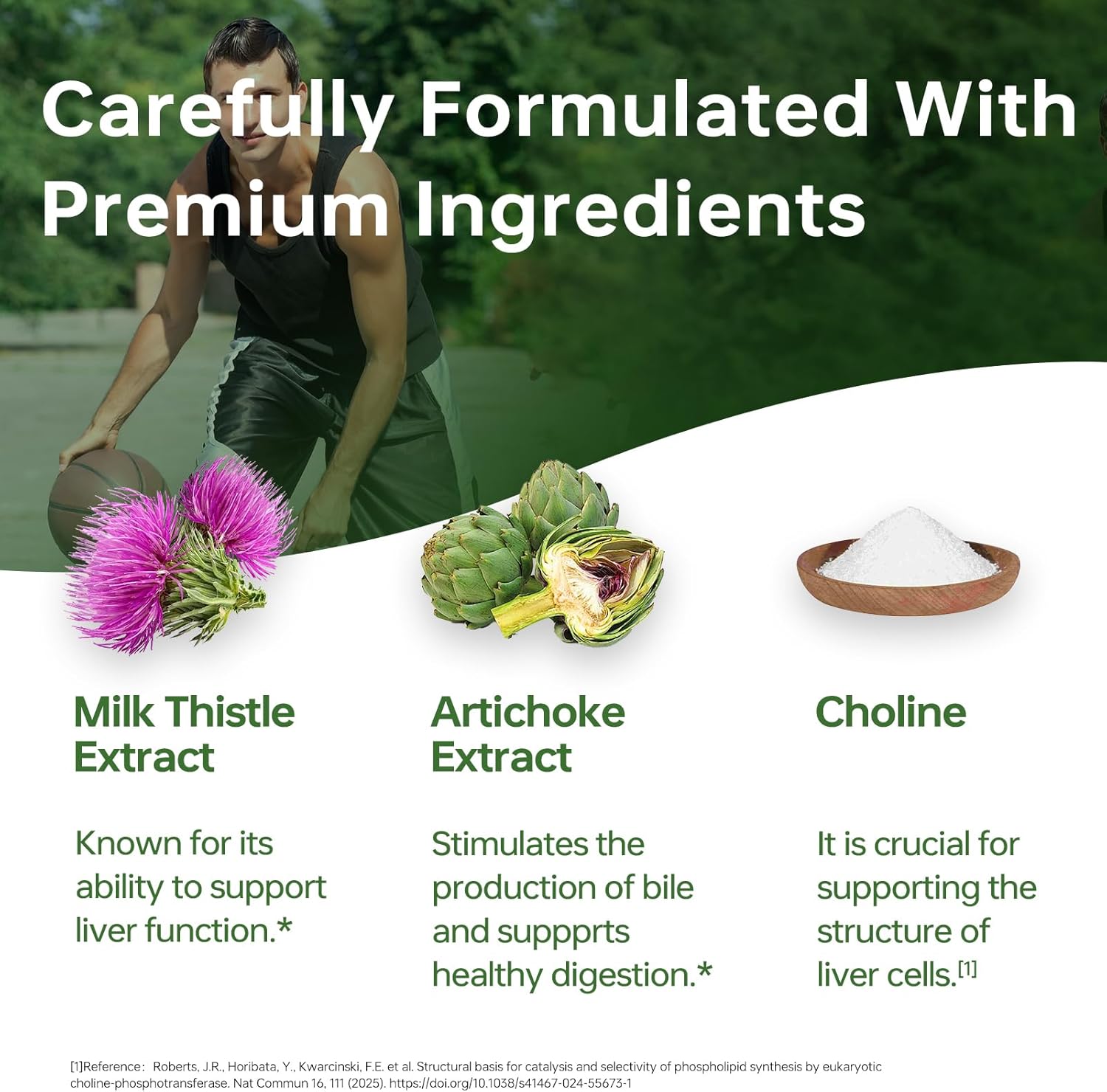 HUJ Super Liver Support -17 in 1 Supplement with Milk Thistle, Artichoke, Turmeric & Dandelion Root - Supports Liver Detoxification & Health - 60 Capsules - Image 5