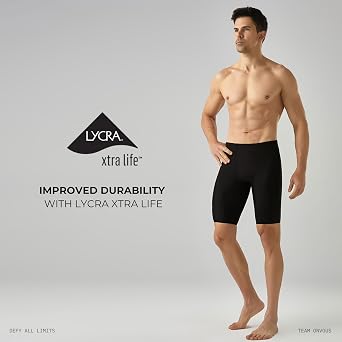 Onvous Swim Jammers for Men | Men's Athletic Swimwear Jammer | Mens Jammer for Swimming | Mens Swim Jammer